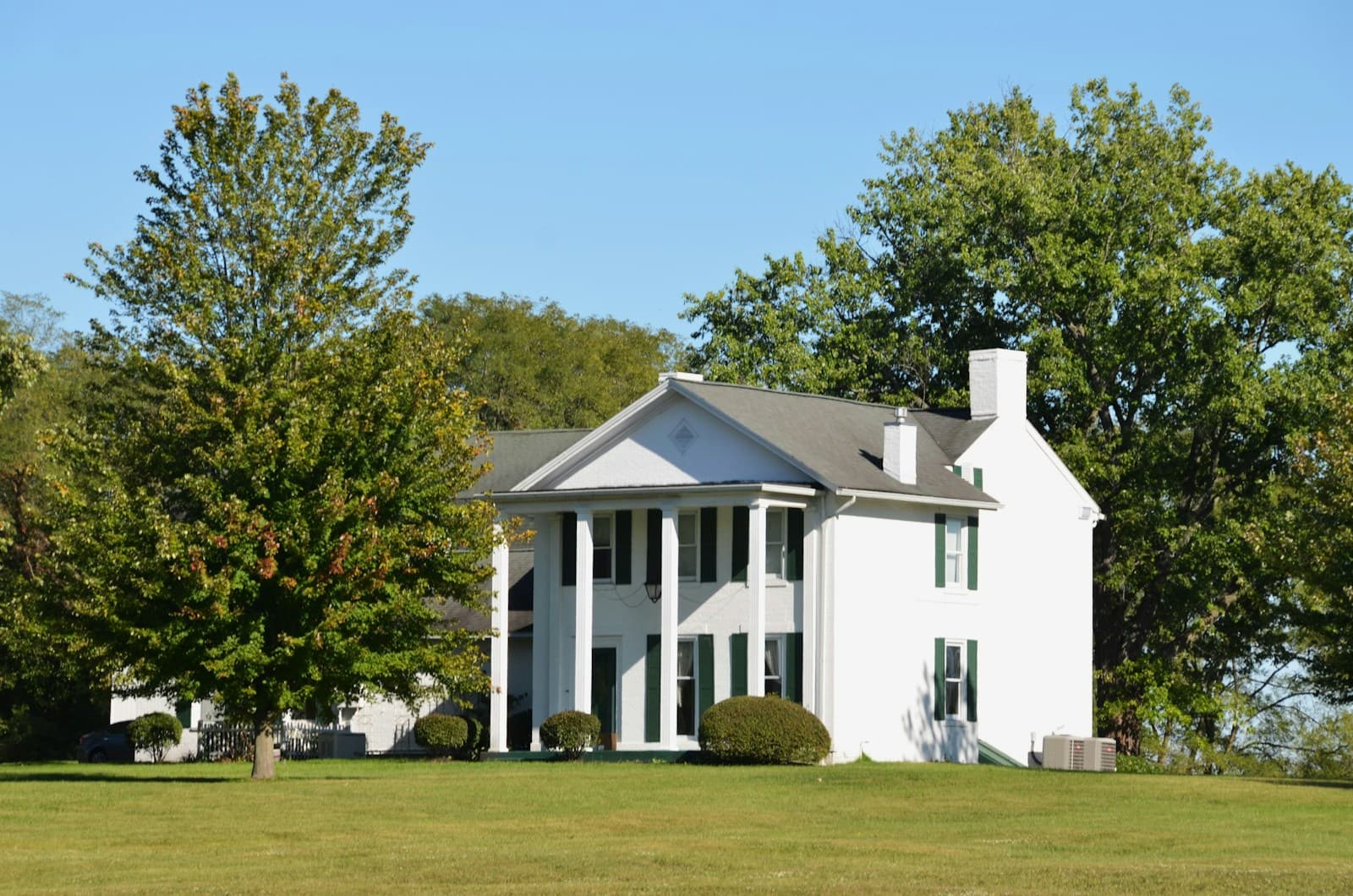 Historic home with traditional windows