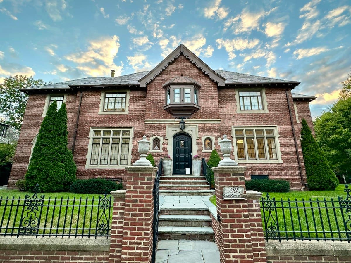 Historic home with traditional windows