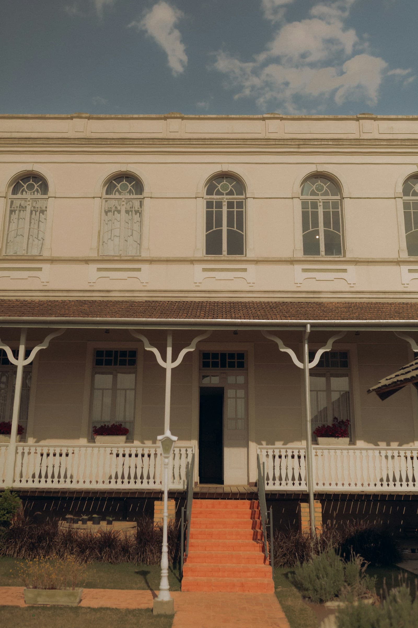 Historic home with traditional windows