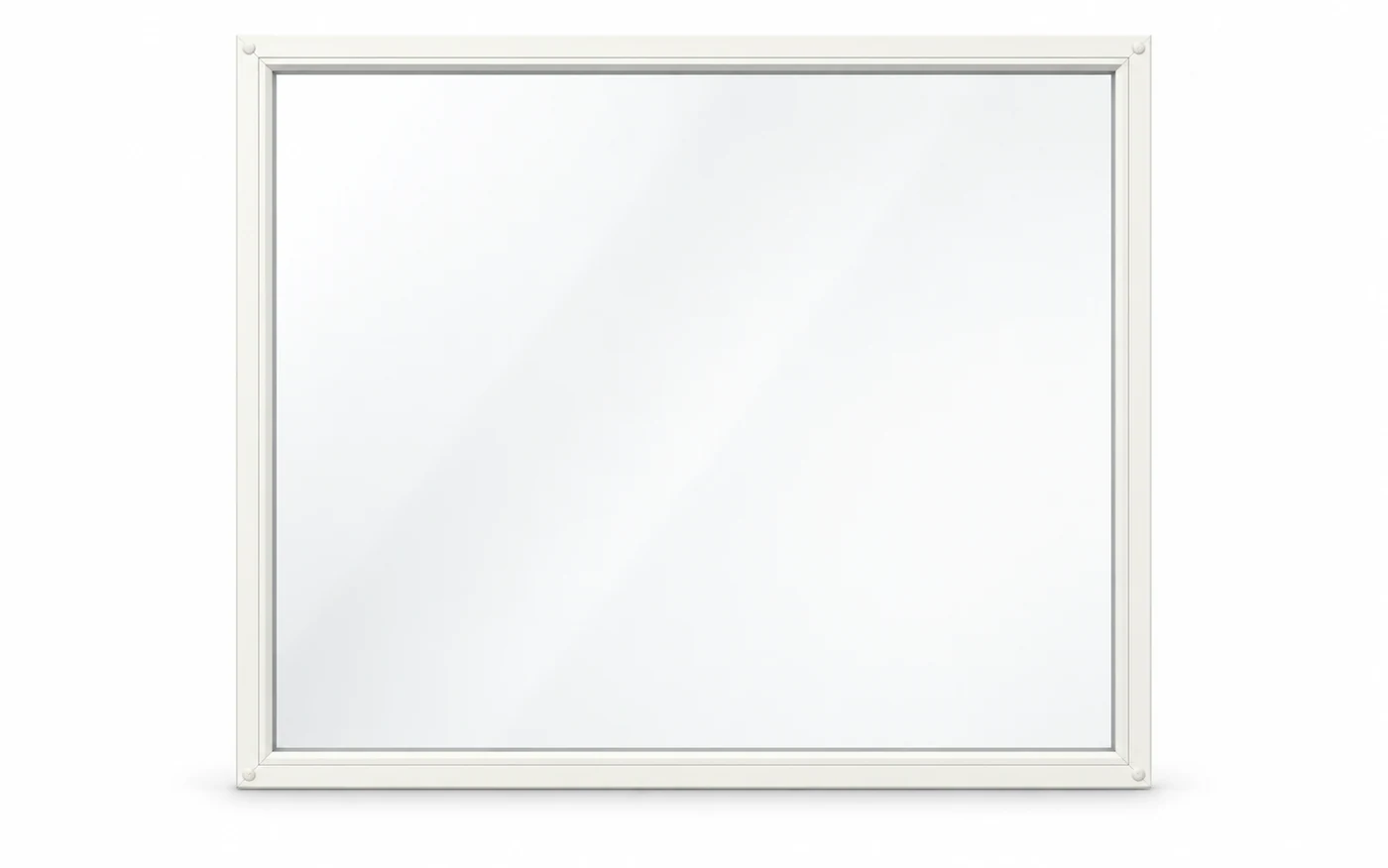 Surface-Mount Vinyl Interior Storm Window