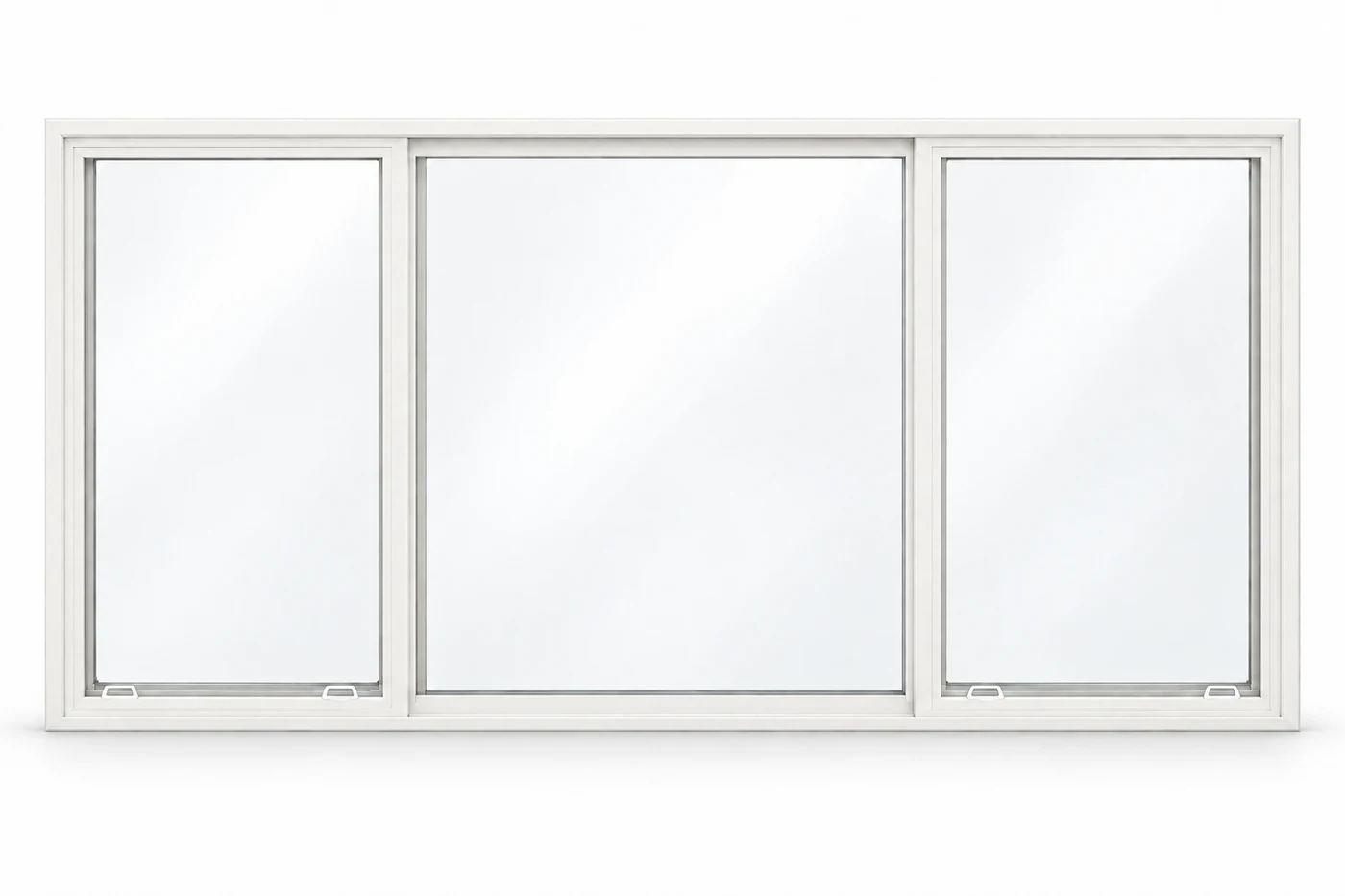 Triple-Slider Vinyl Interior Storm Window
