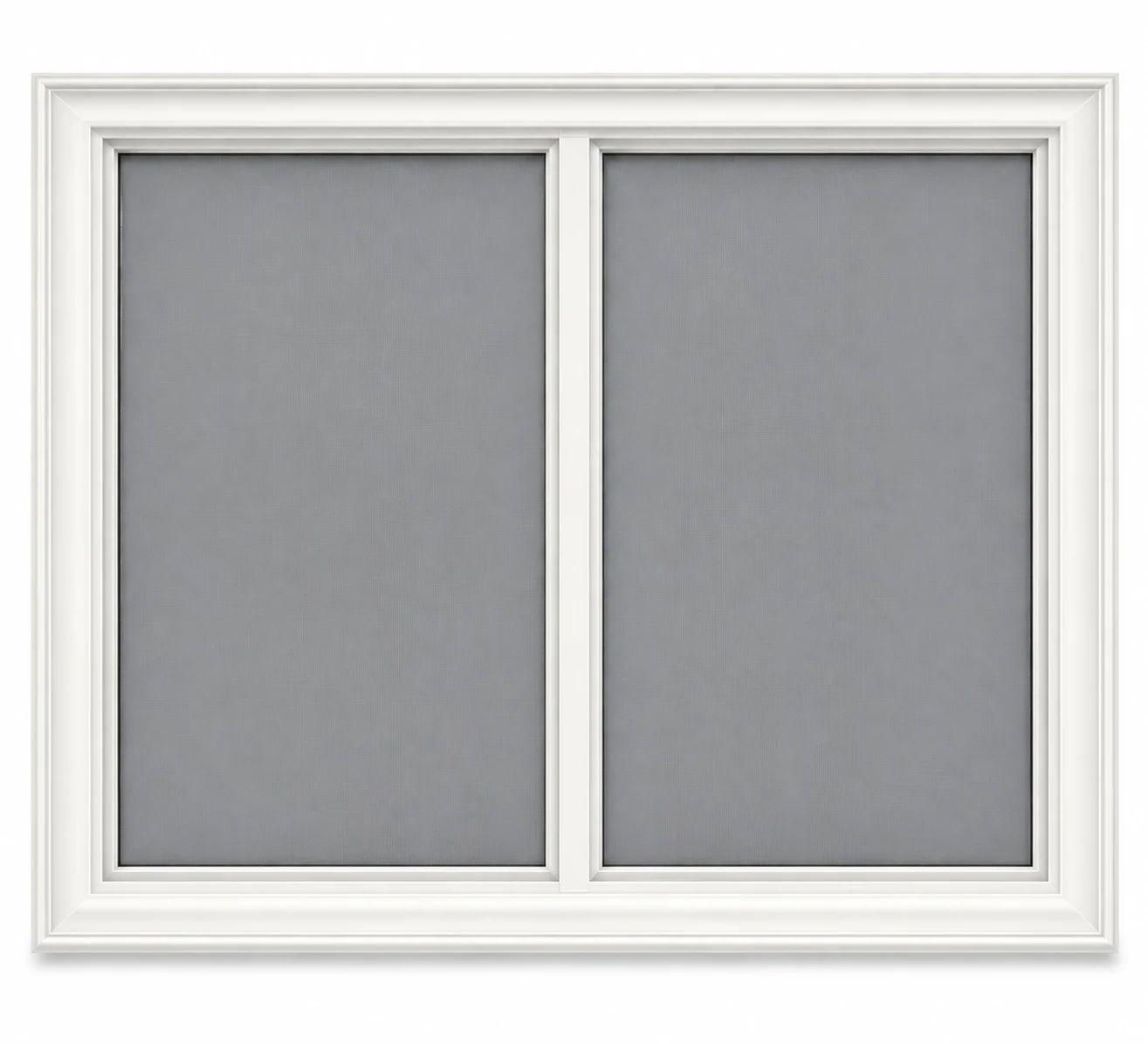 Horizontal slider window measuring guide
