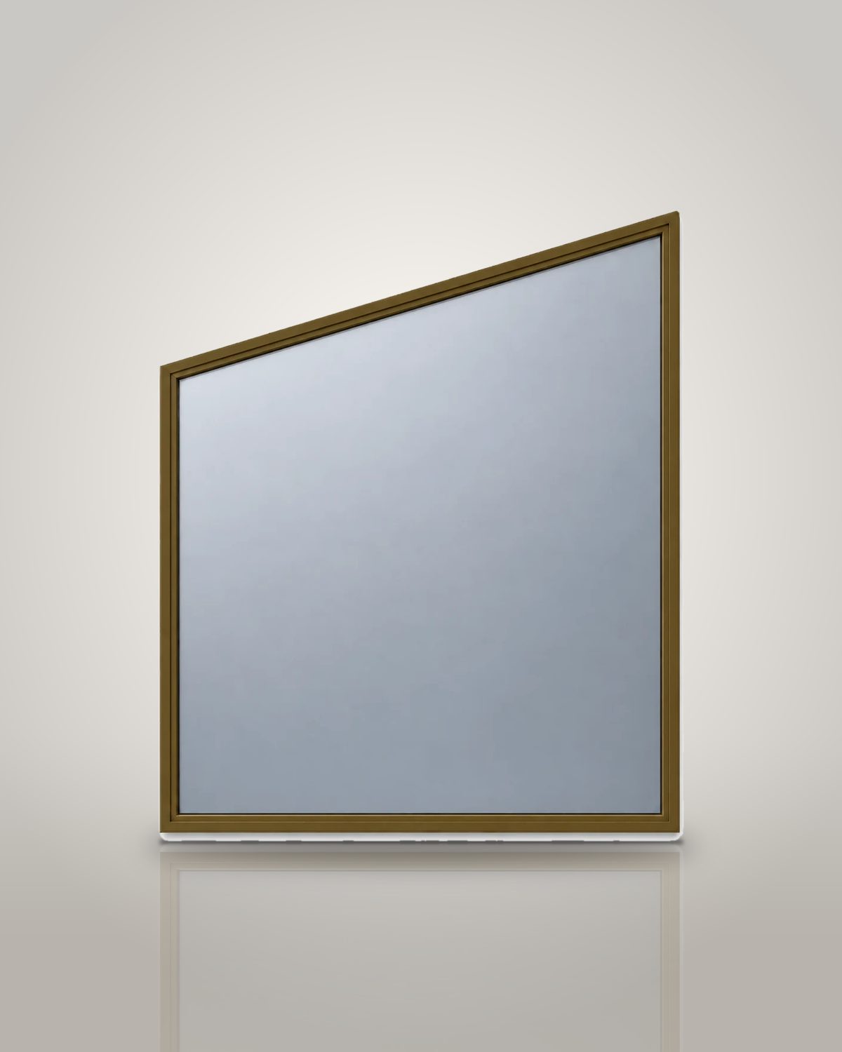Custom Trapezoid Picture Storm Window
