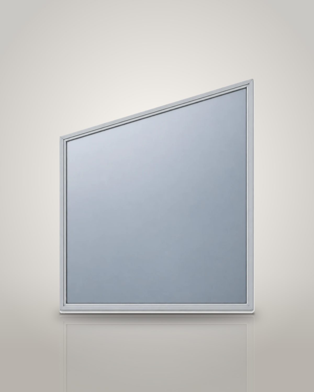 Custom Trapezoid Picture Storm Window