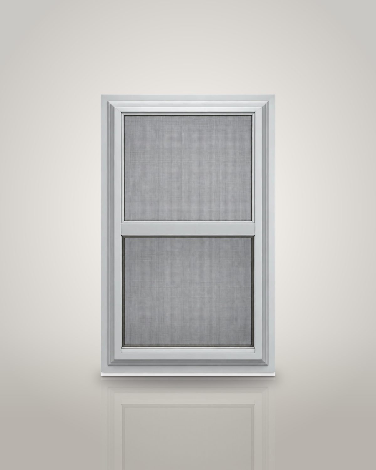 Vertical Two-Track Storm Window - Custom Aluminum Storm Windows