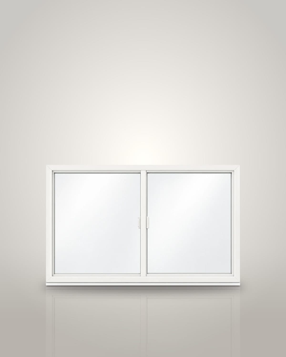 Double-Slider Vinyl Interior Storm Window