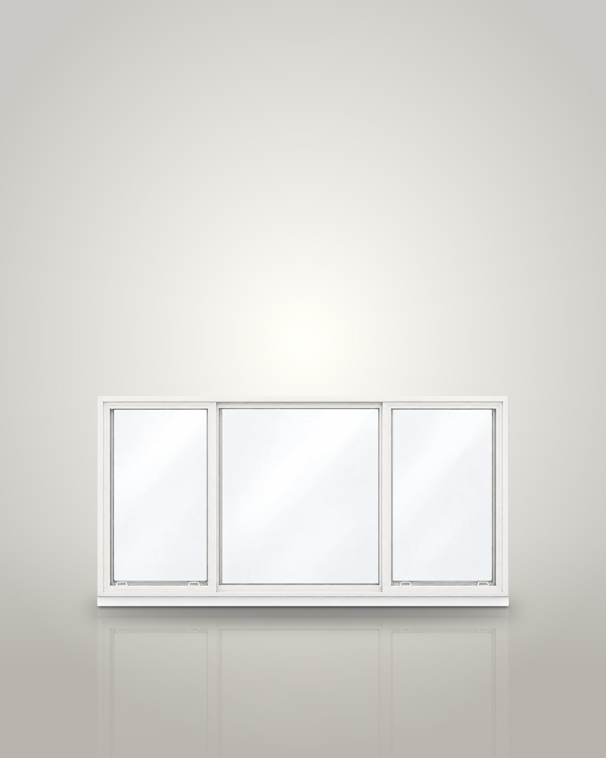 Triple-Slider Vinyl Interior Storm Window